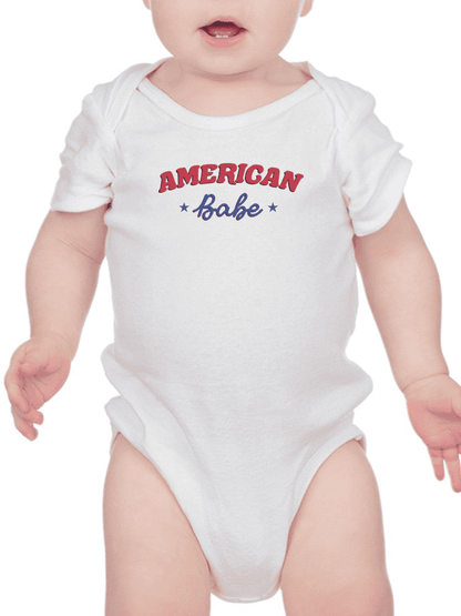 American Babe, Quote Bodysuit Baby's -SmartPrintsInk Designs - The Little Big Store