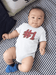 Number 1 Bodysuit Baby's -SmartPrintsInk Designs - The Little Big Store