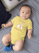 Happy First Father's Day Bodysuit Baby's -SmartPrintsInk Designs - The Little Big Store