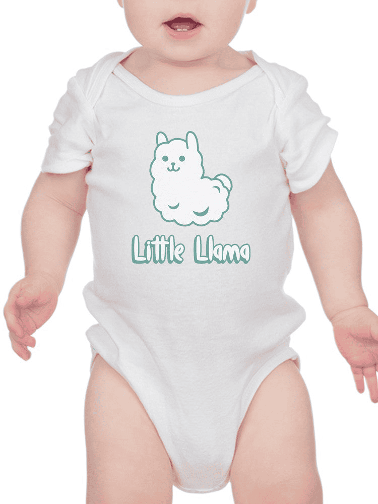 Little Llama Bodysuit Baby's -SmartPrintsInk Designs - The Little Big Store