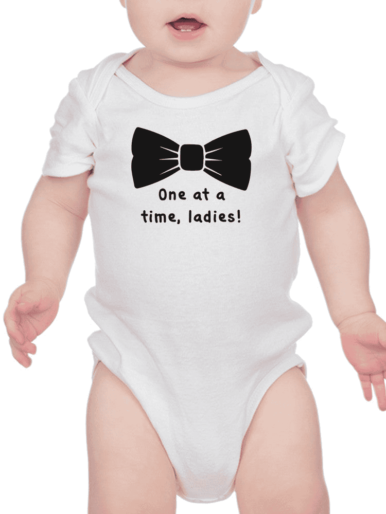 One At The Time, Quote Bodysuit Baby's -SmartPrintsInk Designs - The Little Big Store