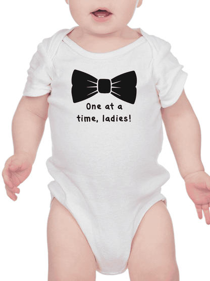 One At The Time, Quote Bodysuit Baby's -SmartPrintsInk Designs - The Little Big Store