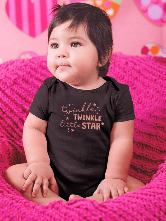 Twinkle Twinkle Quote Bodysuit Baby's -SmartPrintsInk Designs - The Little Big Store