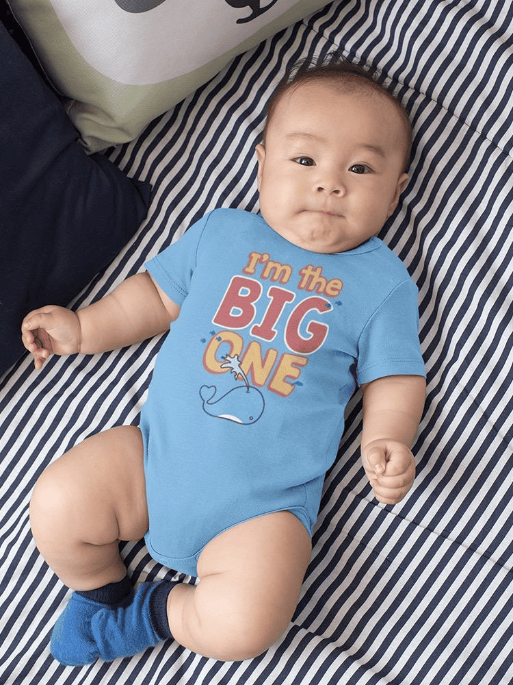 The Big One, Quote Bodysuit Baby's -SmartPrintsInk Designs - The Little Big Store