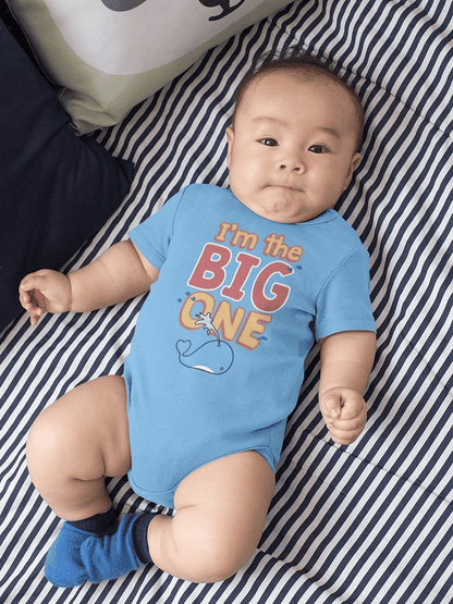 The Big One, Quote Bodysuit Baby's -SmartPrintsInk Designs - The Little Big Store