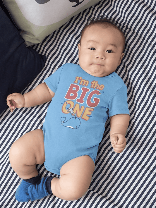 The Big One, Quote Bodysuit Baby's -SmartPrintsInk Designs - The Little Big Store