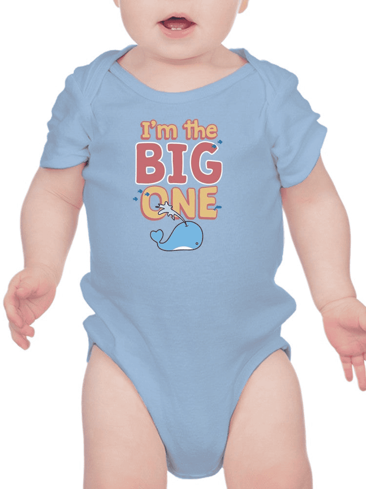 The Big One, Quote Bodysuit Baby's -SmartPrintsInk Designs - The Little Big Store