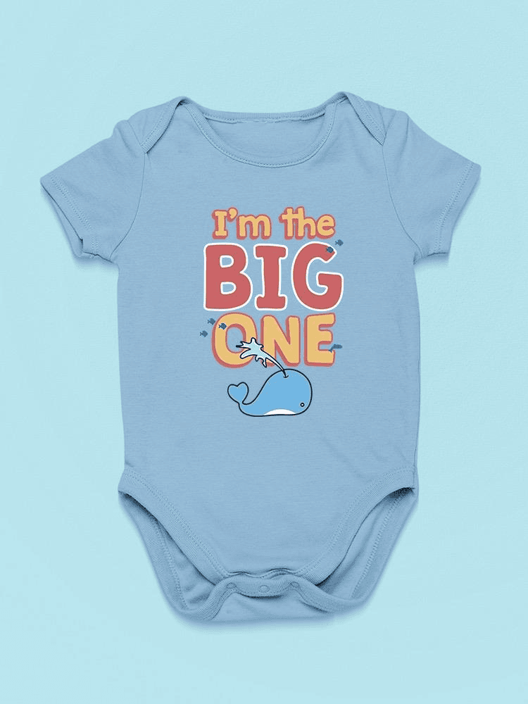 The Big One, Quote Bodysuit Baby's -SmartPrintsInk Designs - The Little Big Store