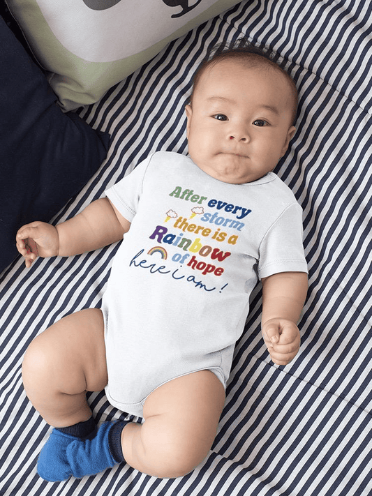 After Every Storm, Quote Bodysuit Baby's -SmartPrintsInk Designs - The Little Big Store