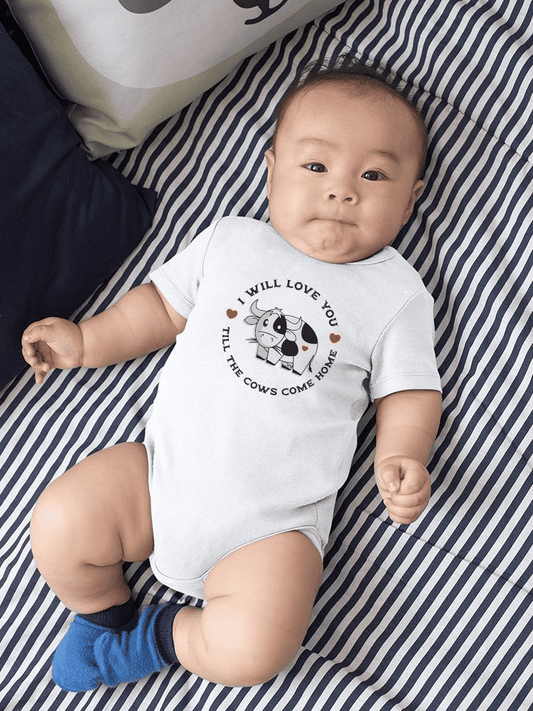 Till The Cows Come Home Bodysuit Baby's -SmartPrintsInk Designs - The Little Big Store