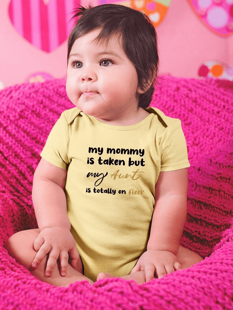 Aunt Totally On Fleek, Quote Bodysuit Baby's -SmartPrintsInk Designs - The Little Big Store