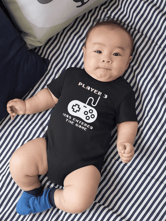 Player 3 Has Entered Bodysuit Baby's -SmartPrintsInk Designs - The Little Big Store