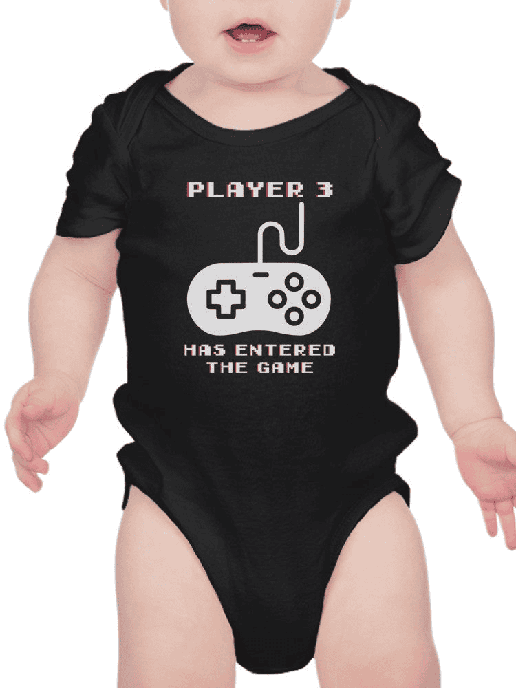 Player 3 Has Entered Bodysuit Baby's -SmartPrintsInk Designs - The Little Big Store