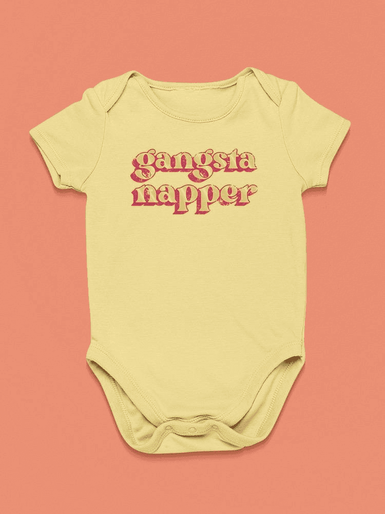 Napper Quote Bodysuit Baby's -SmartPrintsInk Designs - The Little Big Store