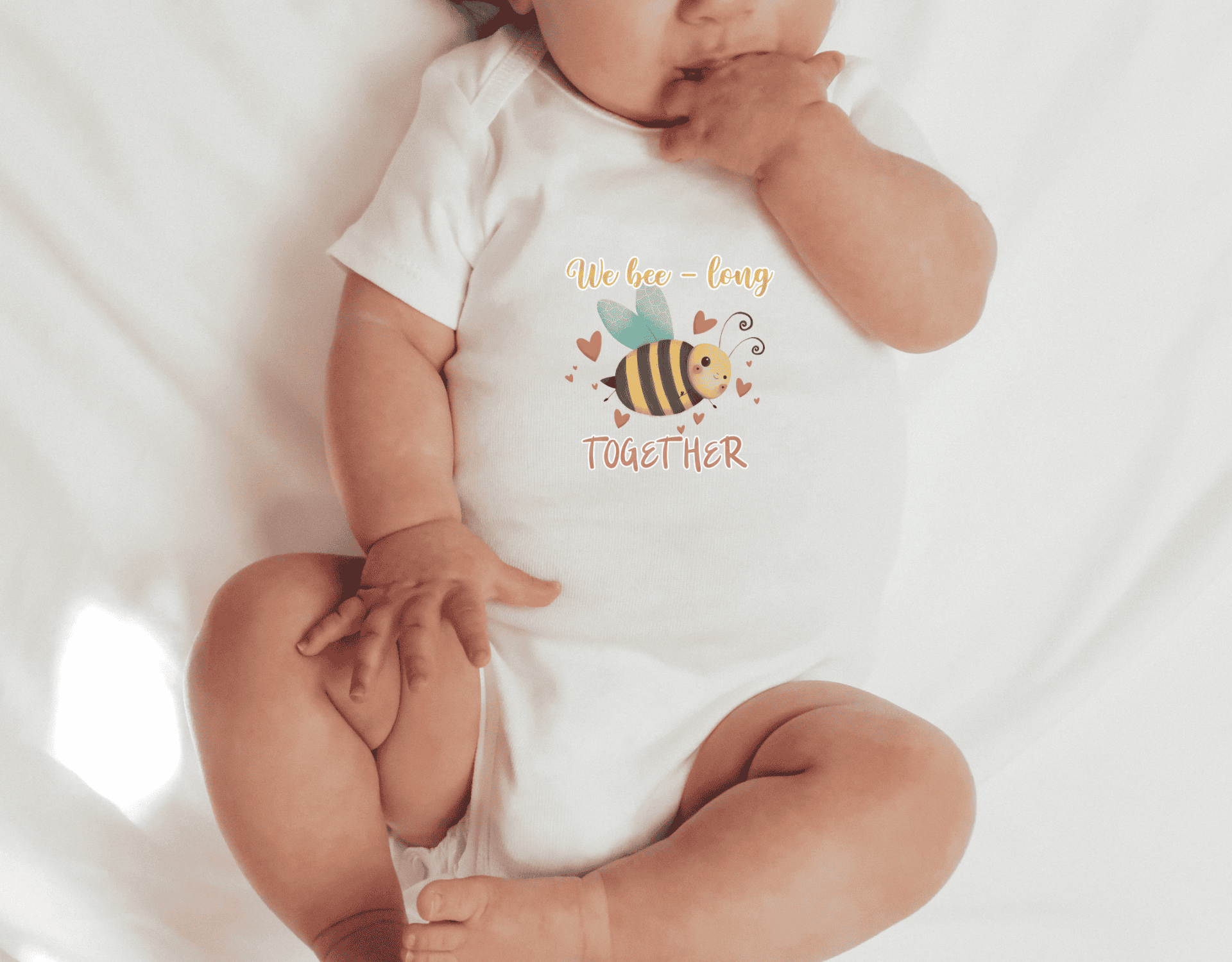 Wee Bee Long Together Bodysuit - The Little Big Store