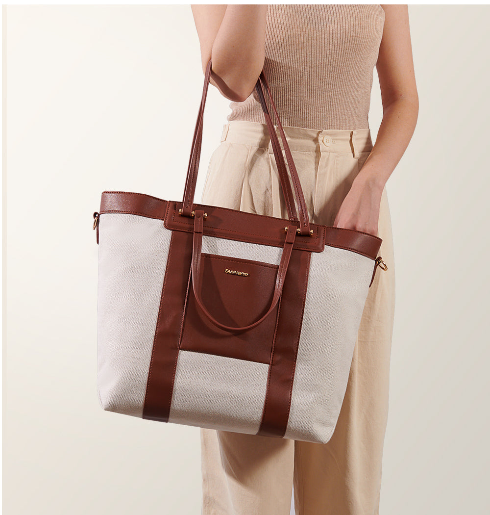 Mom Mode Everyday Tote Bag Stylish, Spacious & Practical for Busy Moms