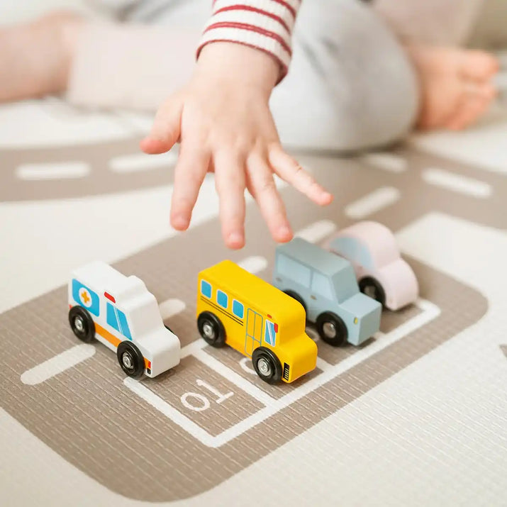 Tiny Land® Baby Playmat Urban Zoo Adventure - The Little Big Store