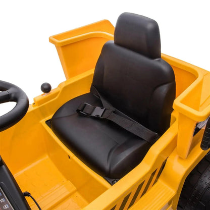 🚧 CAT 12V Kids Ride-On Dump Truck with Remote Control & Realistic Construction Features 🚧