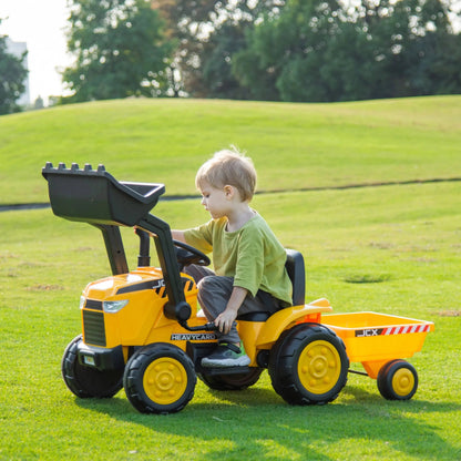 🚜 Freddo DiggerPro™ 12V – 1-Seater Kids Excavator Ride-On