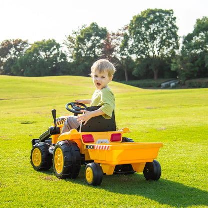 🚜 Freddo DiggerPro™ 12V – 1-Seater Kids Excavator Ride-On