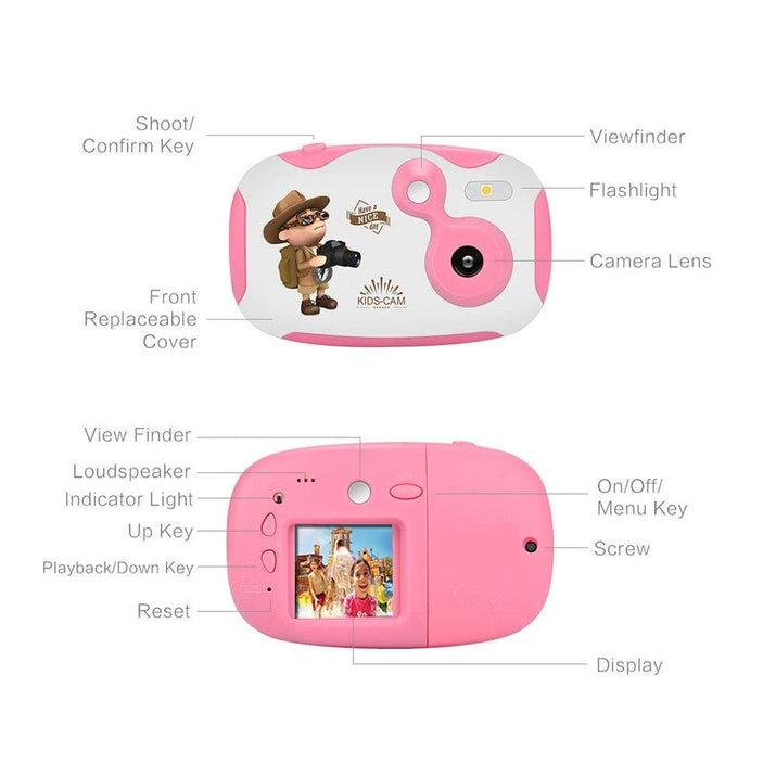 SnapTastic Lilliput Kids' Camera - The Little Big Store