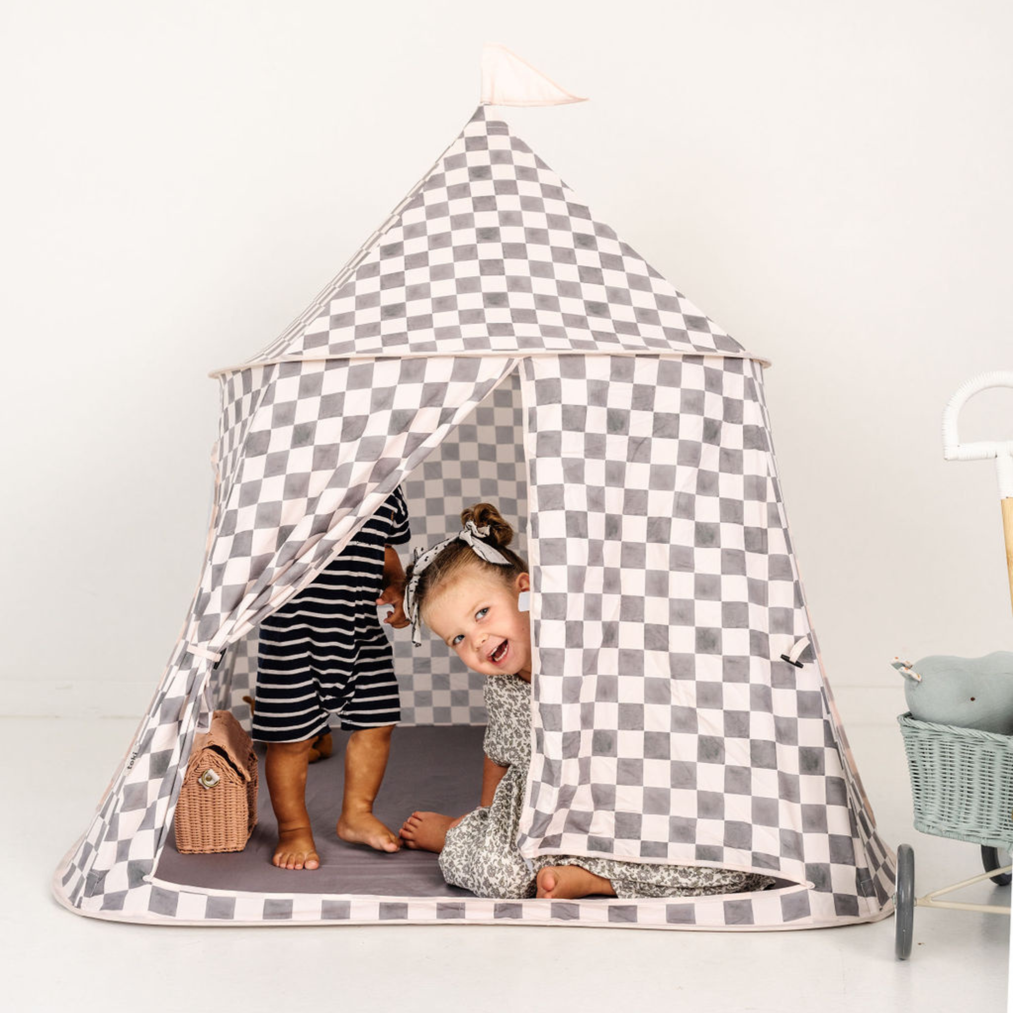 Checker Pepper Play Tent - The Little Big Store