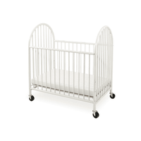 Arched Metal Mini/Portable Crib - The Little Big Store