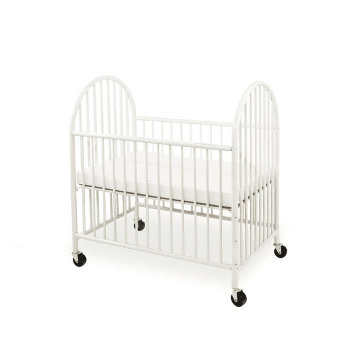 Arched Metal Mini/Portable Crib - The Little Big Store