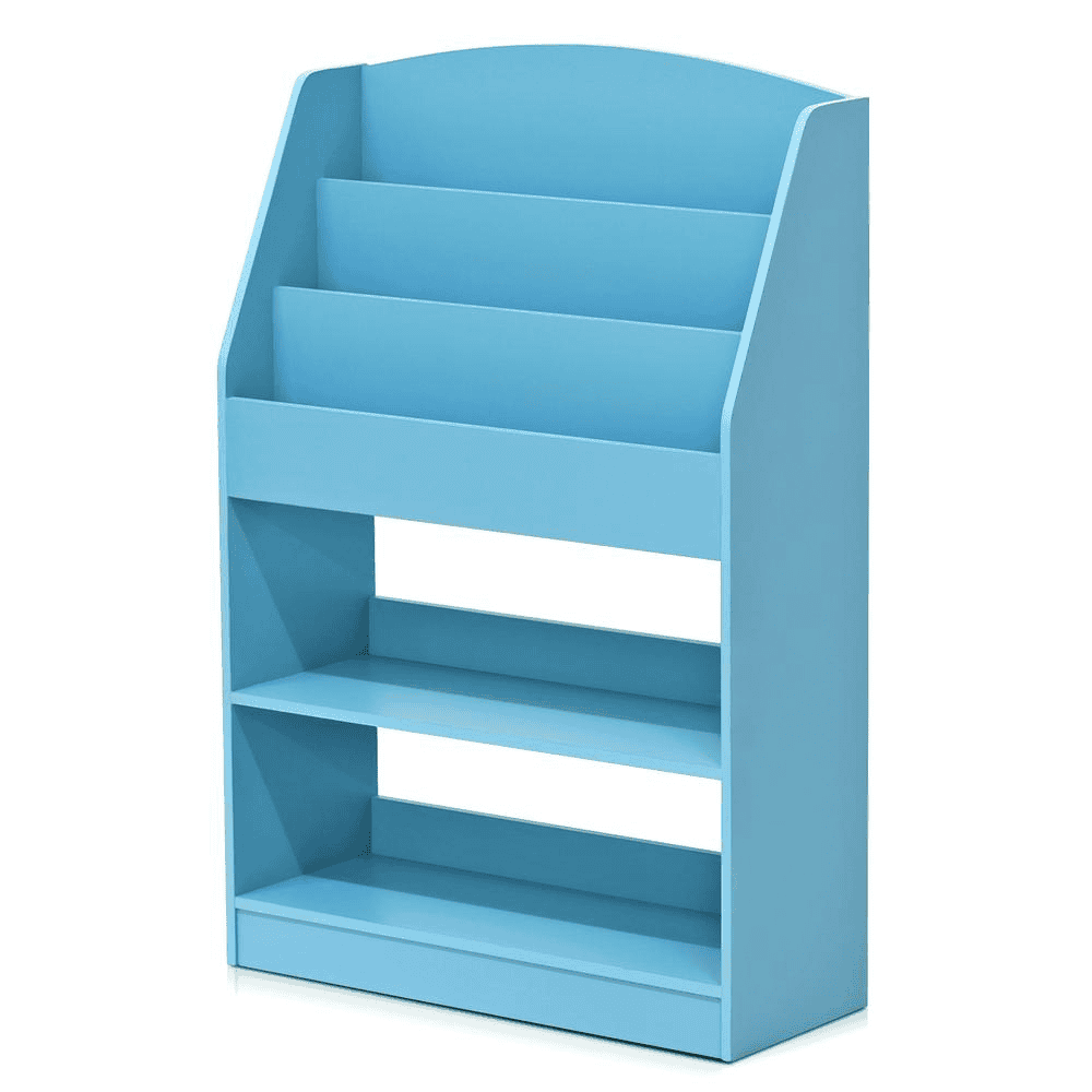 Furinno KidKanac Toy & Book Organizer - Light Blue - The Little Big Store