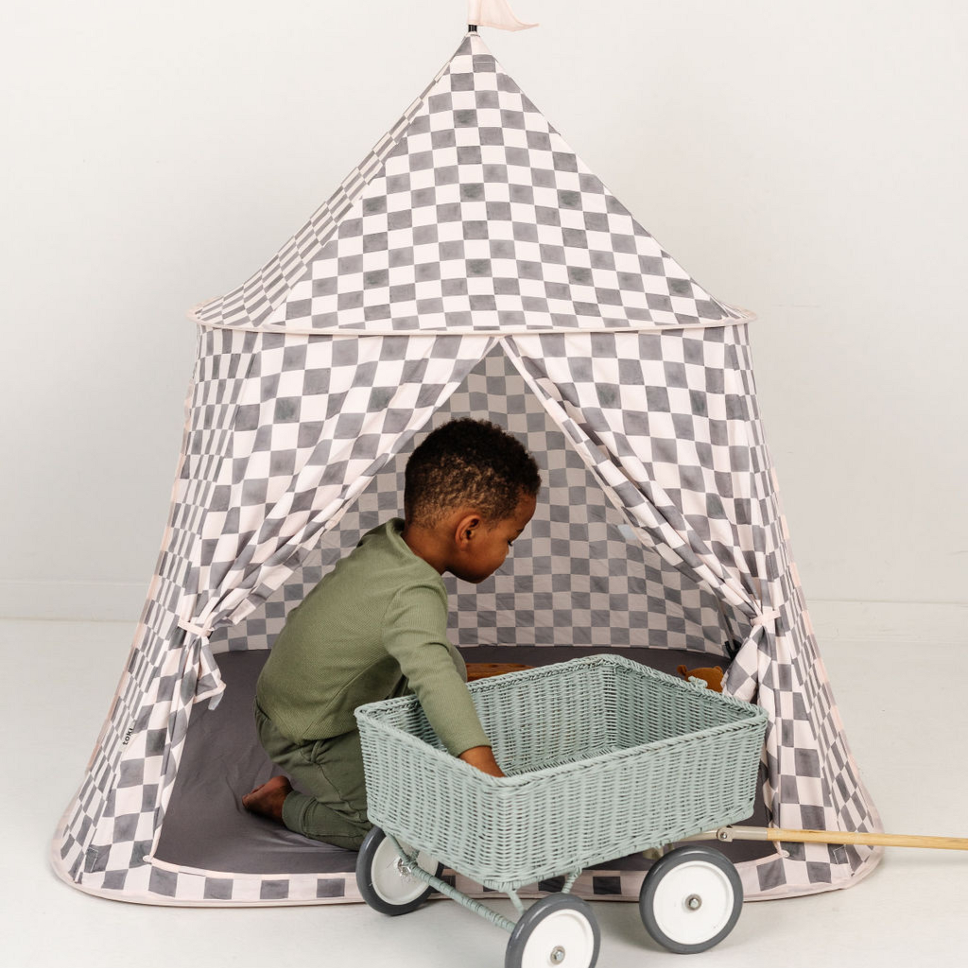 Checker Pepper Play Tent - The Little Big Store
