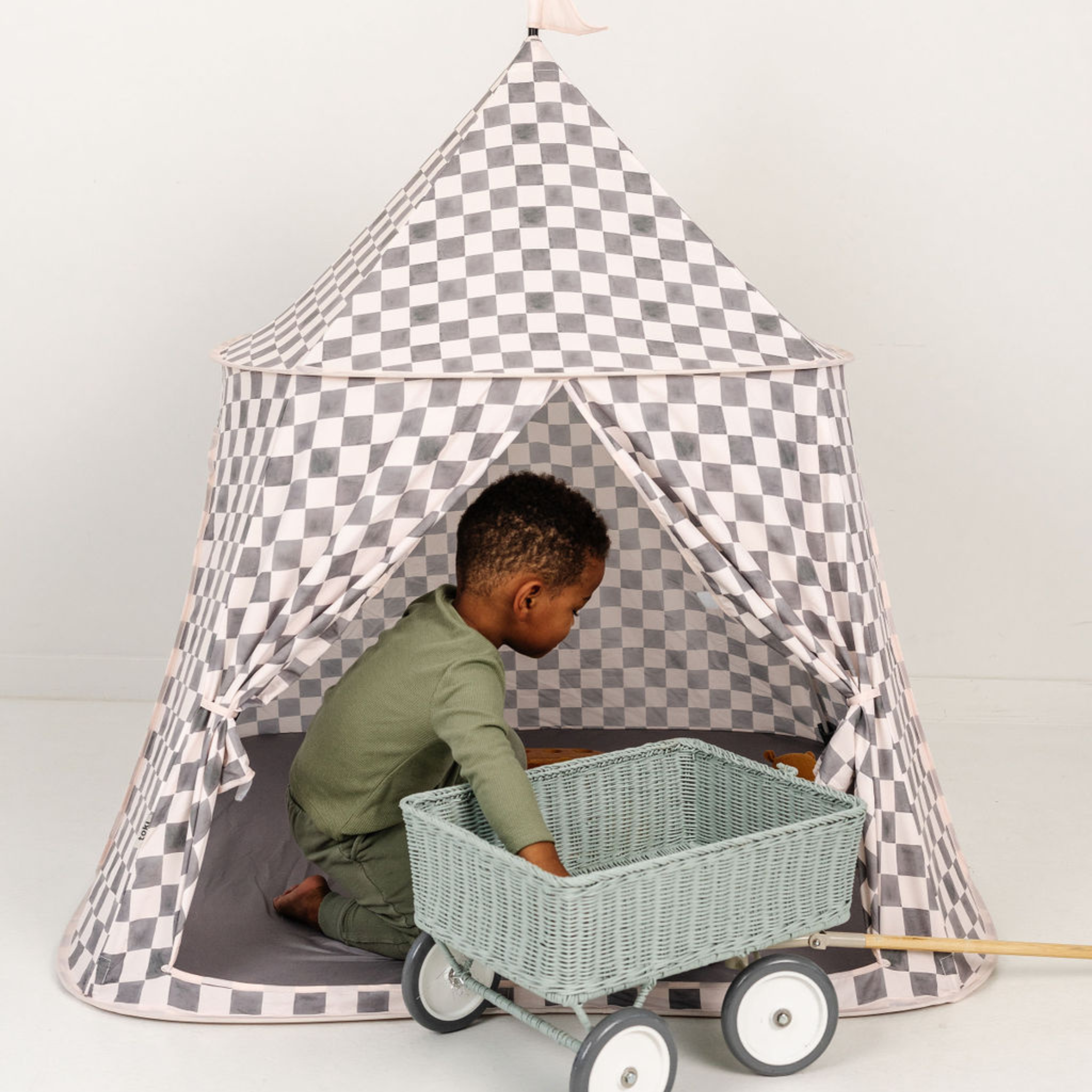 Checker Pepper Play Tent - The Little Big Store