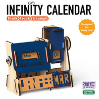 Buildables Infinity Calendar - Step By Step Kids Build Their Own Cryptic Calendar - The Little Big Store