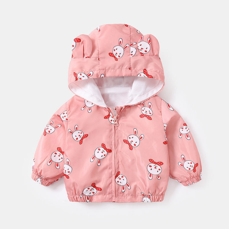Toddler Cartoon Fleece Jacket - Fall/Winter