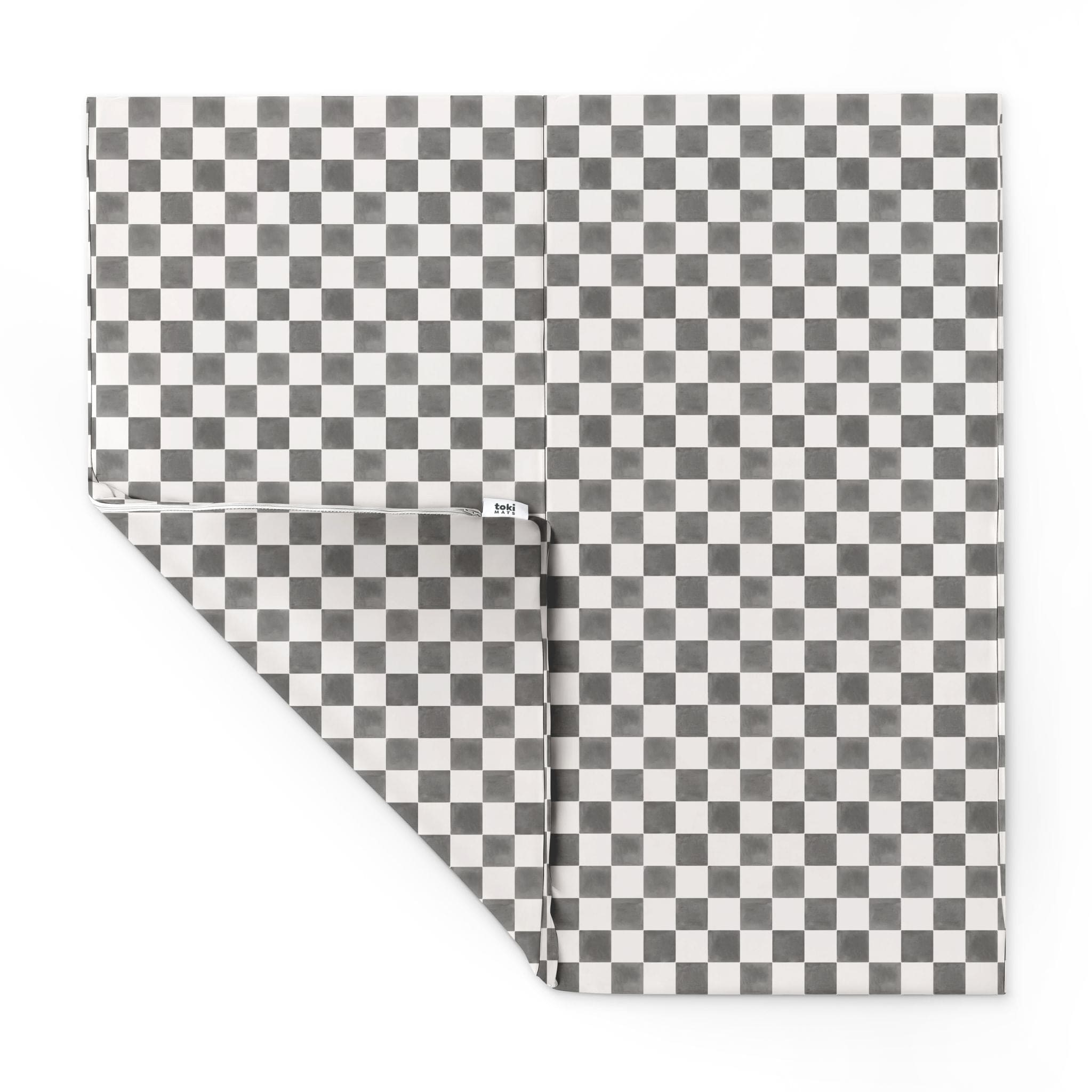 Checker Pepper Vegan Leather Mat - The Little Big Store