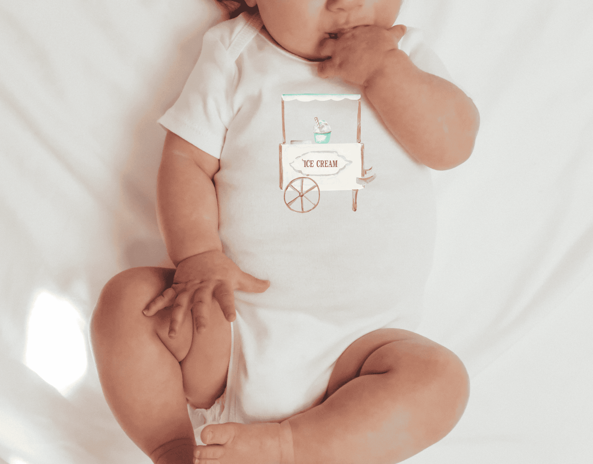 Vintage Ice Cream Bodysuit - The Little Big Store
