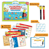 Pre-Math And Numbers - Build A Strong Foundation For Learning Math - Write and Wipe Activity Game For Kids - The Little Big Store