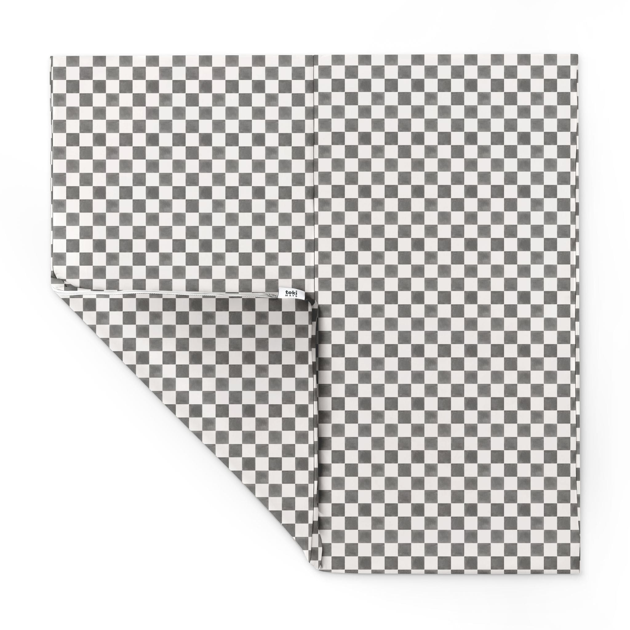 Checker Pepper Vegan Leather Mat - The Little Big Store