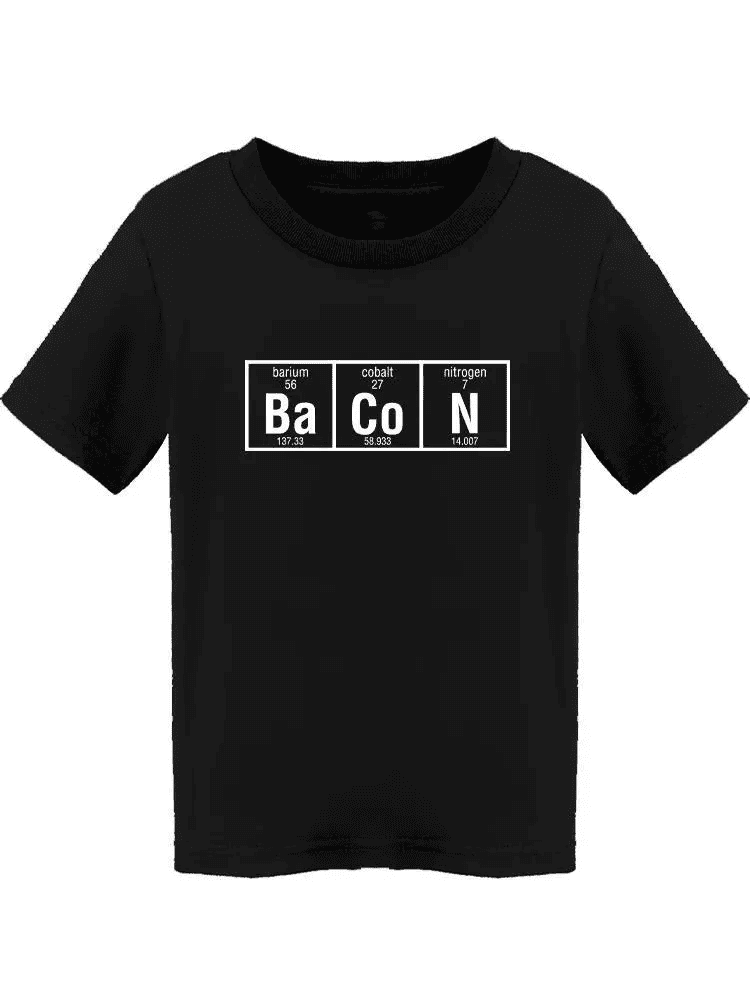 Periodic Table Of Elements. Toddler's T-shirt - The Little Big Store
