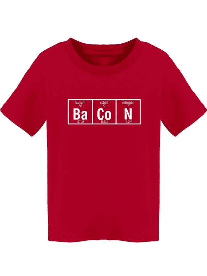 Periodic Table Of Elements. Toddler's T-shirt - The Little Big Store