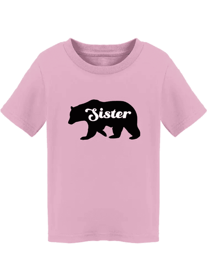 Beary Best Sister™ Toddler T-Shirt 🐻 - The Little Big Store