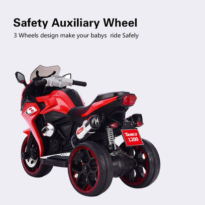 12V Kids Electric motorcycle ,ride on motorcycle,Three lighting wheels Kids electric toys Boys Girls Motorcycle, Children Battery Motor Bikes Rechargeable 3 Wheels Ride on Electric Motorcycle - The Little Big Store