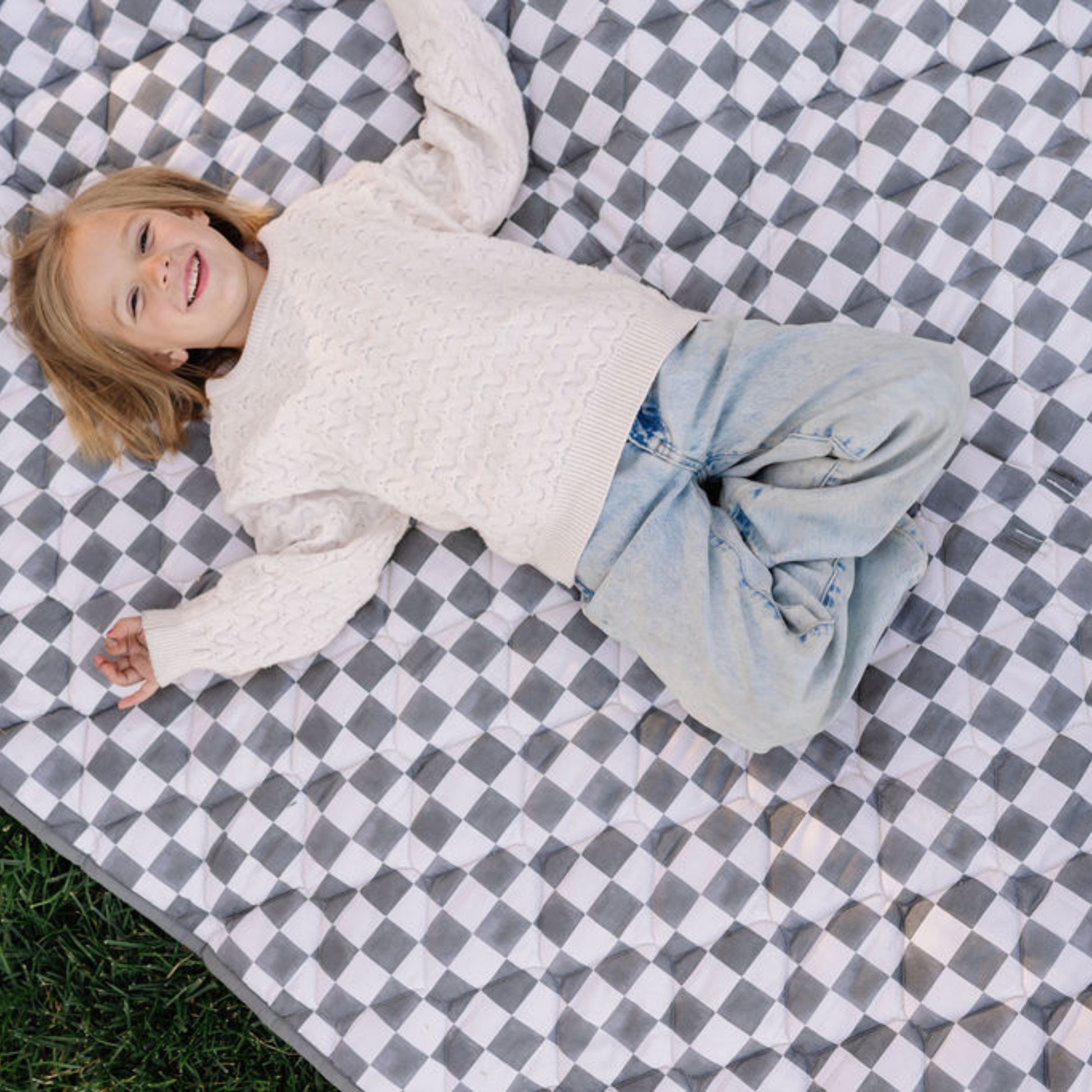 Checker Pepper Picnic Blanket - The Little Big Store