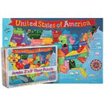 UNITED STATES FLOOR PUZZLE FOR KIDS - The Little Big Store