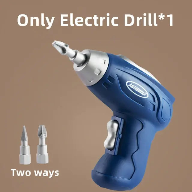 Children Electric Drill Toolbox Driller Games - The Little Big Store