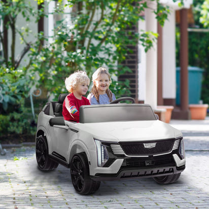 2-Seater Ride on Truck, 12V 10AH Cadillac Escalade IQ 2025 Kids Electric Ride-On Car - The Little Big Store