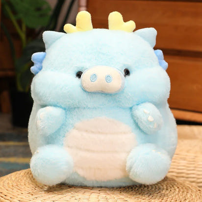 Cute Dragon Pig Plush Toy - The Little Big Store