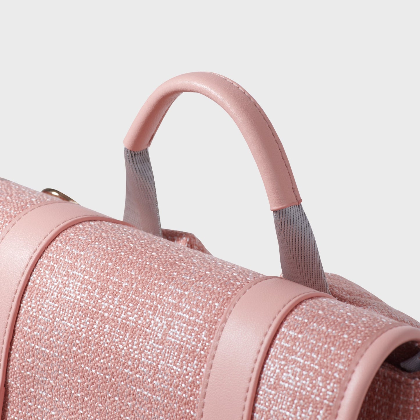 🎒 ChicWeave Tweed Diaper Backpack 🍼 – Stylish & Durable Baby Bag for Trendy Parents