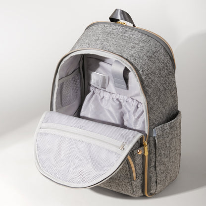 👜 TweedTote Convertible Diaper Backpack 🎒 – Chic 2-in-1 Baby Bag for Stylish Moms on the Go