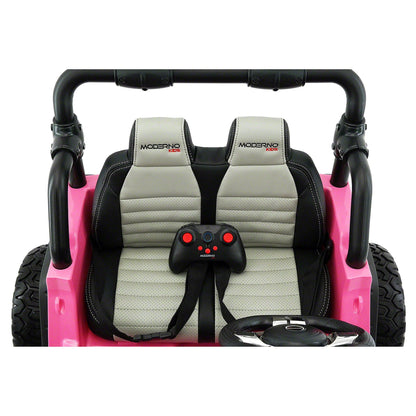 Trail Explorer 24V Kids Ride-On Car Truck with R/C Parental Remote | Pink - The Little Big Store