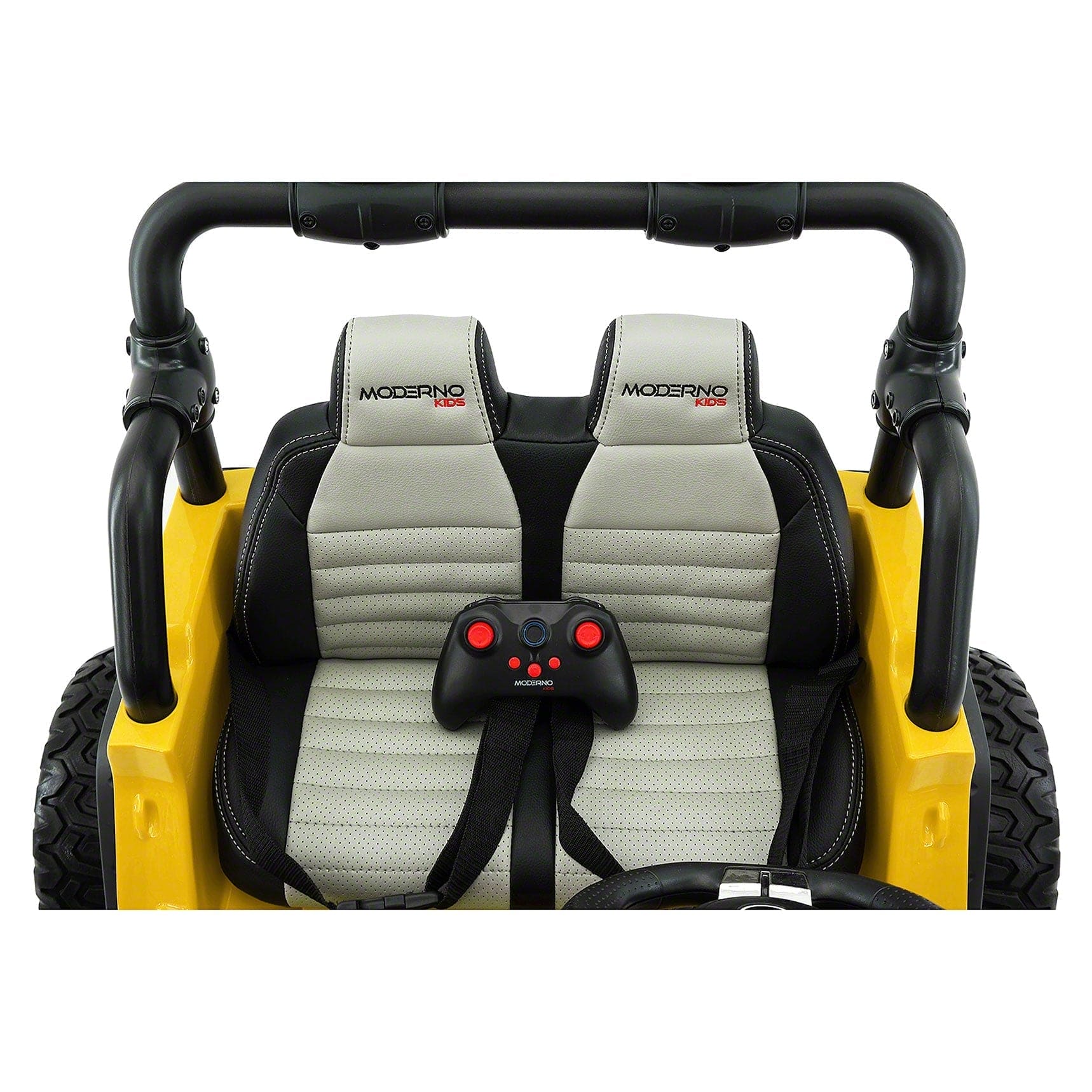 Trail Explorer 24V Kids Ride-On Car Truck with R/C Parental Remote | Yellow - The Little Big Store